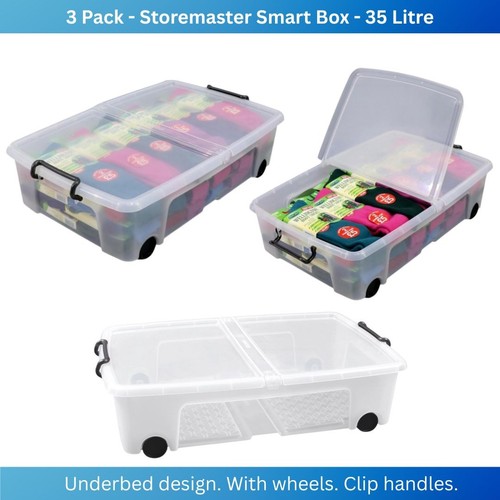 Pack smart underbed clear - pack,