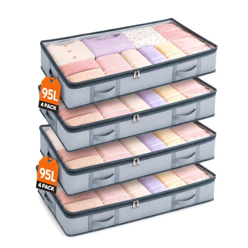 95l under bed storage box - bed,