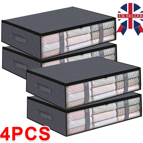 Packs foldable under bed - 4, under-bed