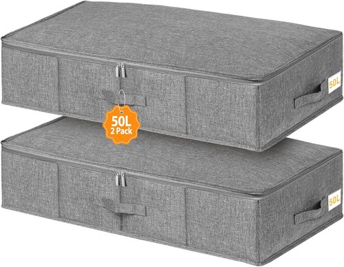 Underbed storage boxes with - storage,