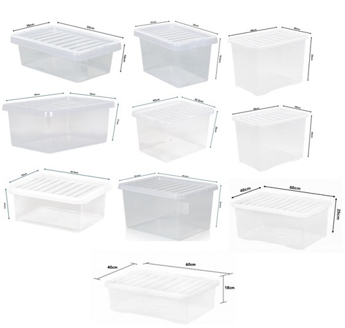 Storage box with lids - storage,