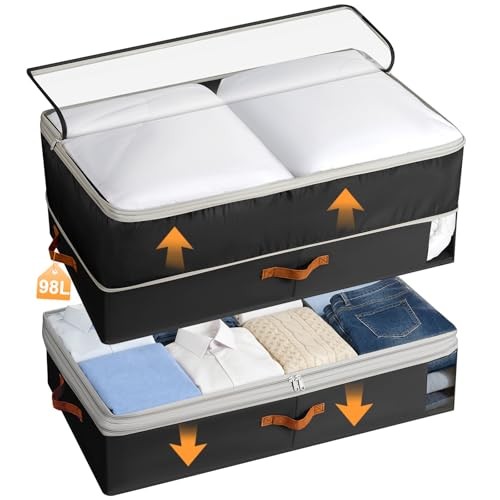 Dimj underbed storage box - storage, with