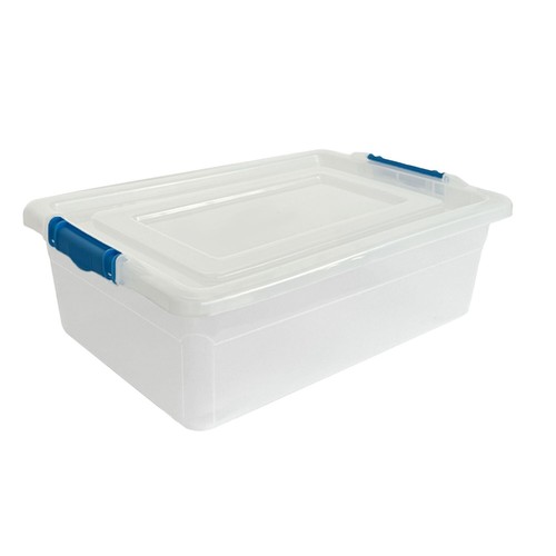 32l plastic storage box with - 32l,