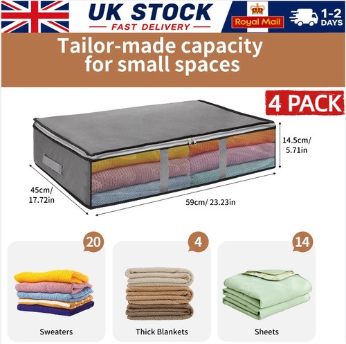 Pack underbed storage boxes - pack,