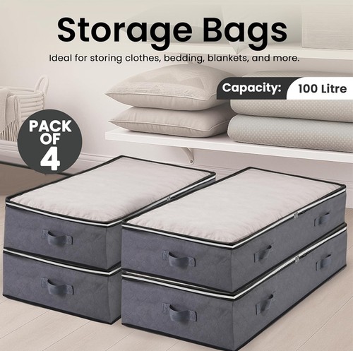 4pcs underbed storage - 4pcs,
