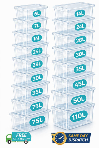 Plastic storage boxes with - plastic,