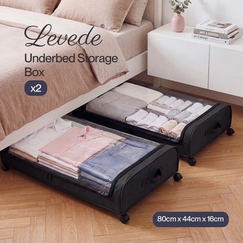 Levede under bed storage boxes - levede,
