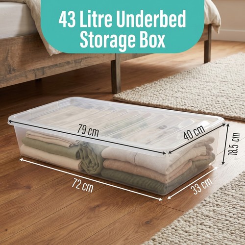 Pack 43l underbed - underbed, storage