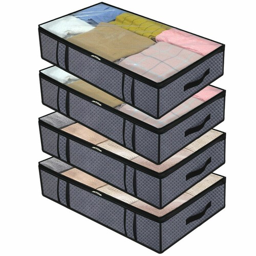Pack underbed storage boxes - 4,