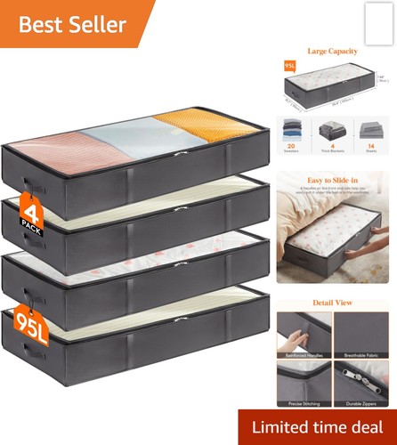 Pack under bed storage - under, boxes