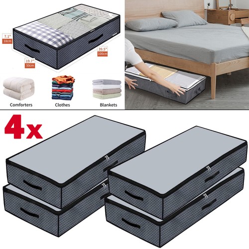 4pcs underbed storage - 4pcs,