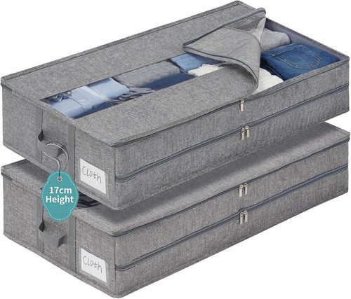 Underbed storage boxes - underbed, boxes,