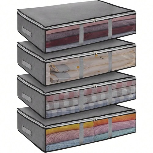 4pcs underbed storage boxes - 4pcs,